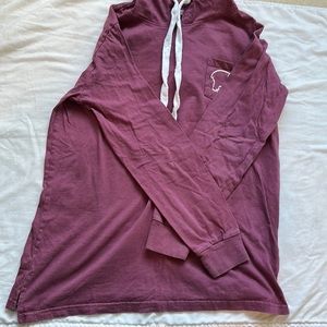 Ivory Ella Hooded long sleeve shirt